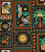 Zanara Fabric / Noir - Just Fabrics