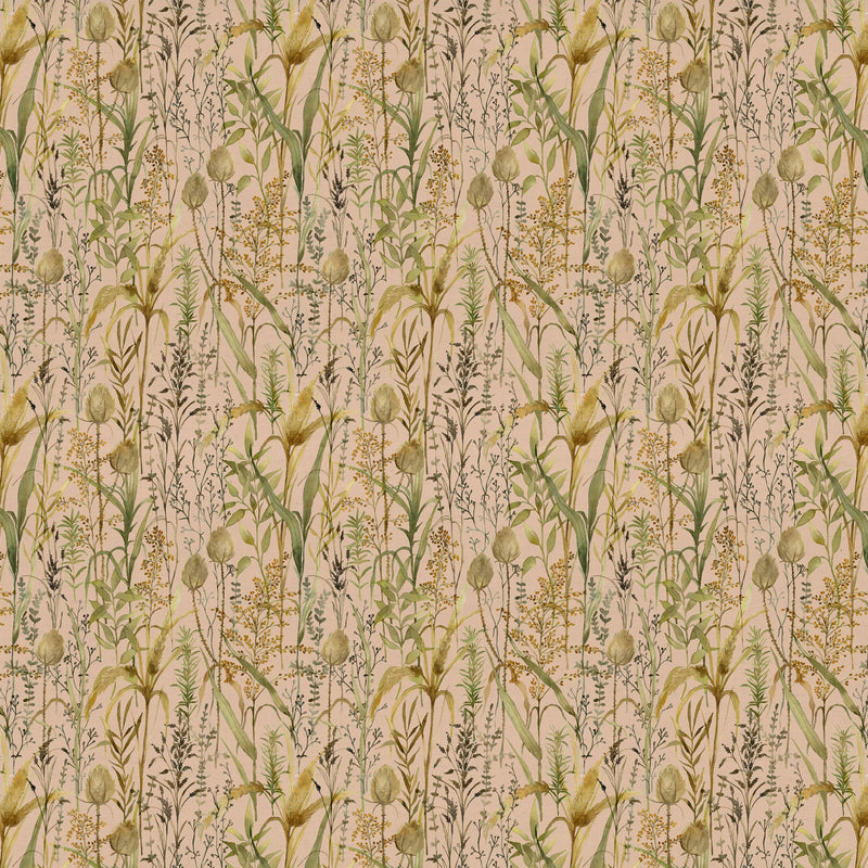 Lydiard Fabric / Apricot - Just Fabrics