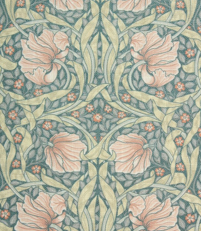 Pimpernel Linen Fabric / Rust - Just Fabrics