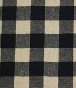 Aldsworth Check Fabric / Indigo - Just Fabrics