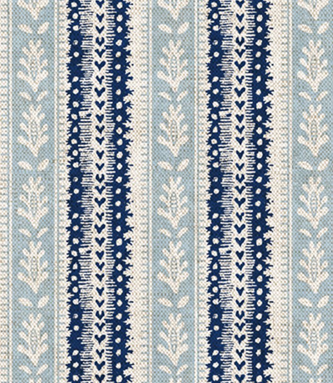 Briar Field Fabric / Indigo - Just Fabrics
