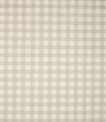 Gingham Fabric / Stone - Just Fabrics