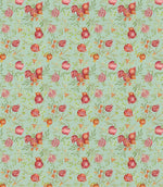 Pomegranate Grove Fabric / Oasis - Just Fabrics