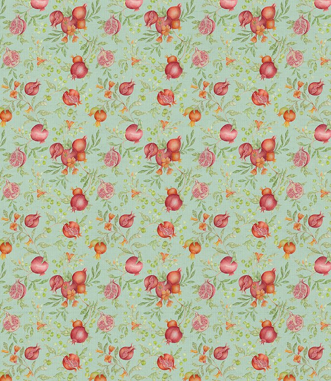 Pomegranate Grove Fabric / Oasis - Just Fabrics