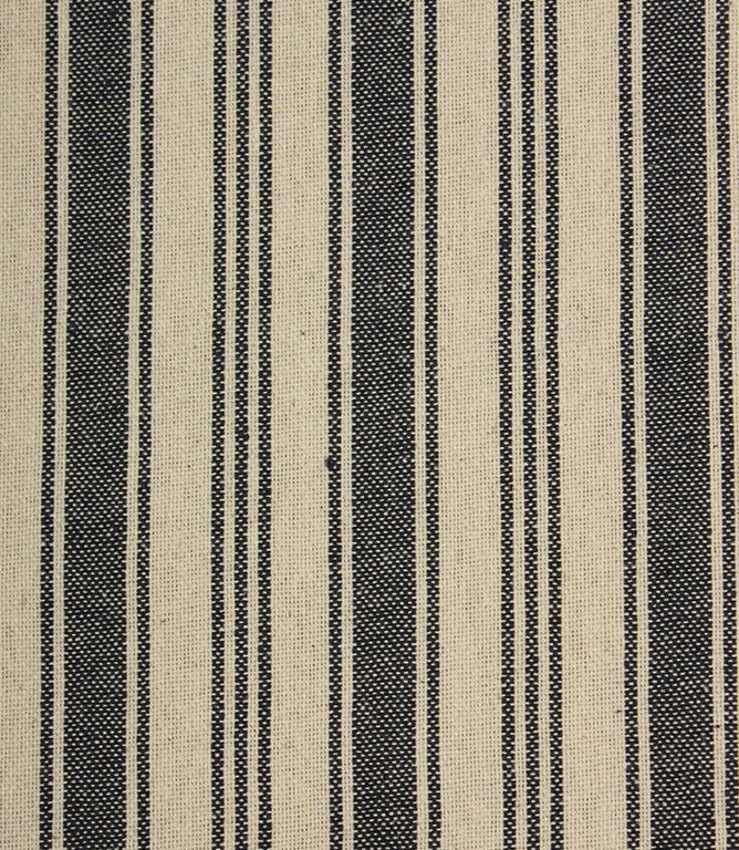 Aldsworth Stripe Fabric / Indigo - Just Fabrics