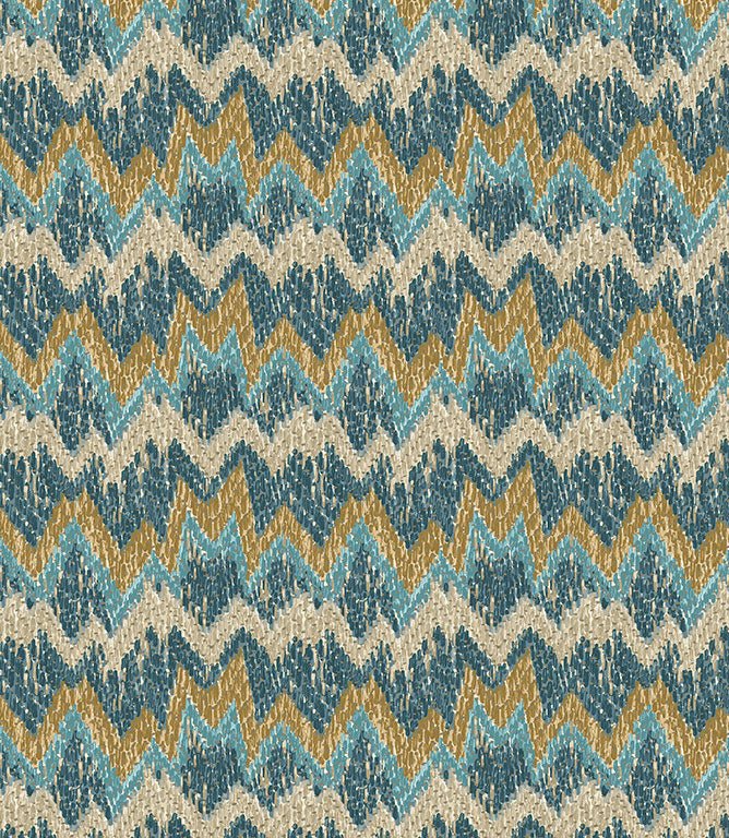 Malini FR Upholstery Fabric / Aegean - Just Fabrics