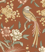 Kanra FR Fabric / Burnt Sienna - Just Fabrics