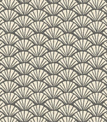 Ayumi FR Fabric / Charcoal - Just Fabrics