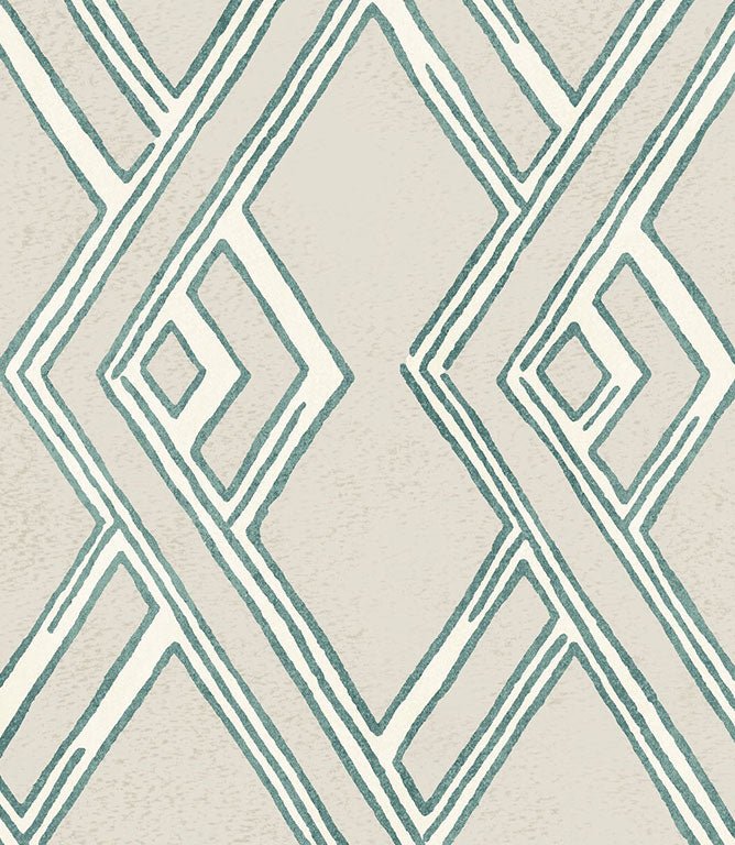 Watari FR Fabric / Teal - Just Fabrics