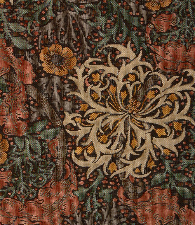 Seaweed Tapestry Fabric / Adriatic - Just Fabrics