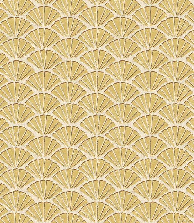 Ayumi FR Fabric / Ochre - Just Fabrics