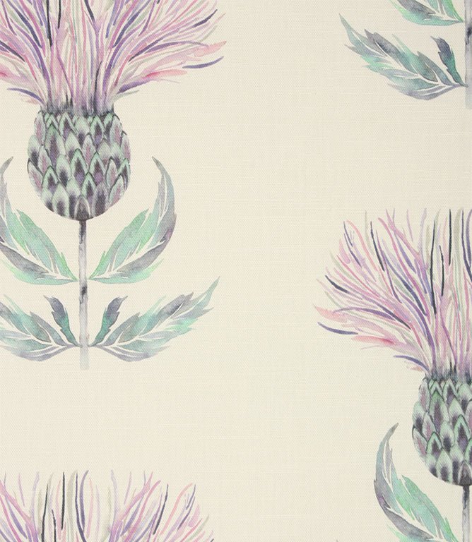 Firth Fabric / Azure Cream - Just Fabrics