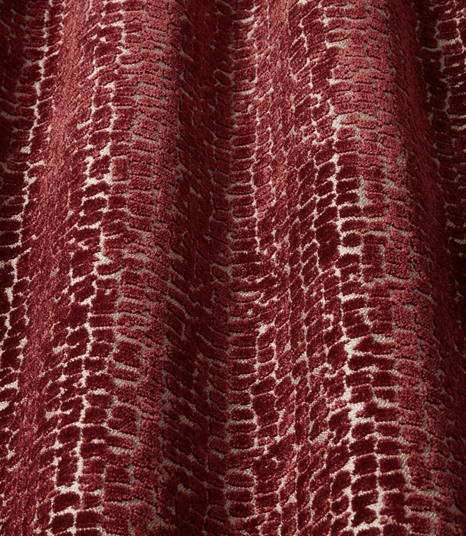 Mandal Fabric / Claret - Just Fabrics