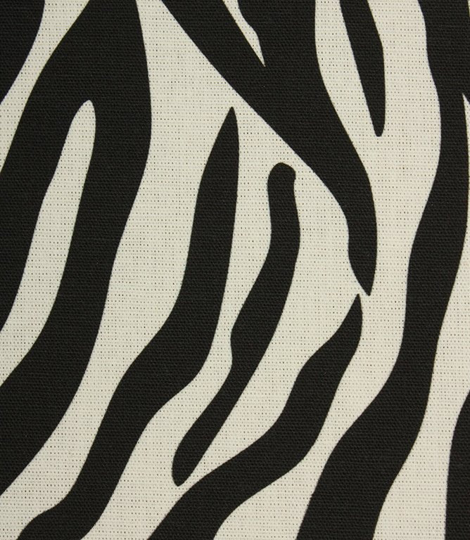 Savanna Outdoor Fabric / Black - Just Fabrics