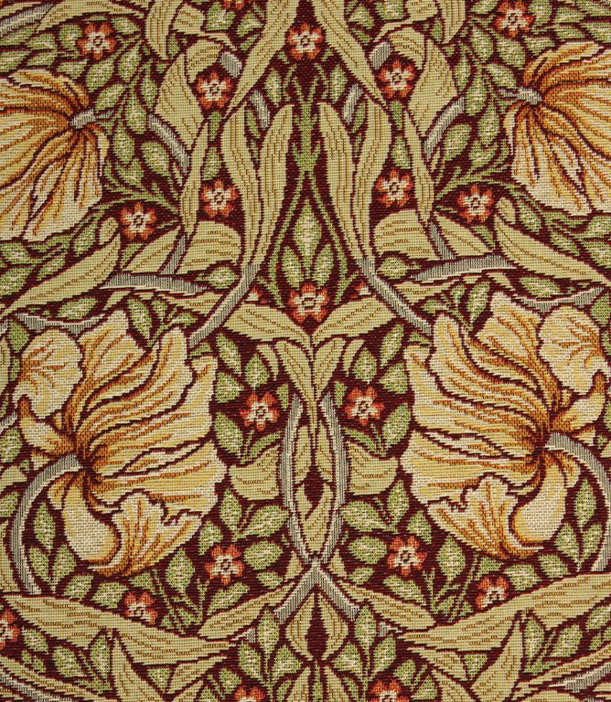 Pimpernel Tapestry Fabric / Damson - Just Fabrics