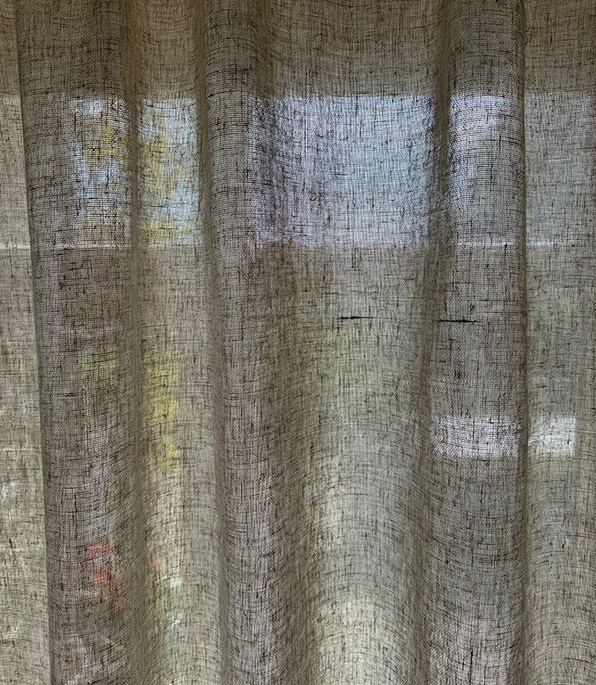 Lisbon Sheer Fabric / Natural - Just Fabrics