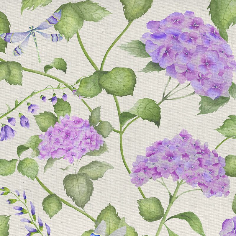 Sylvana Fabric / Violet - Just Fabrics