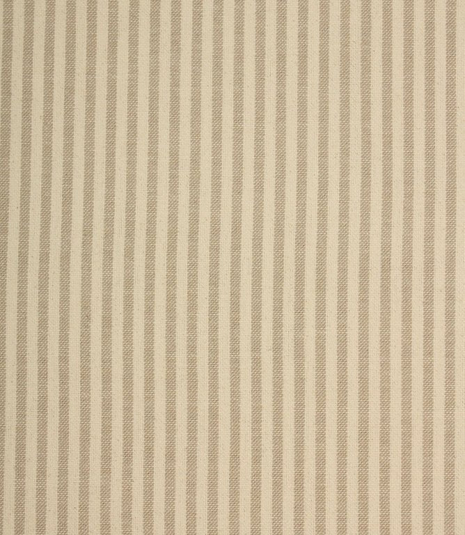 Broadway Stripe Fabric / Natural - Just Fabrics