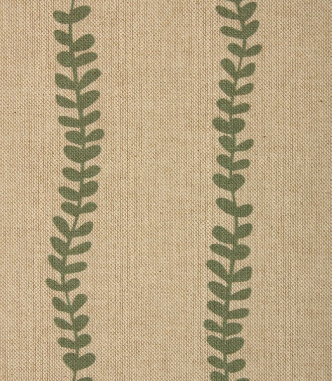 Harriet Trail Fabric / Apple Green - Just Fabrics