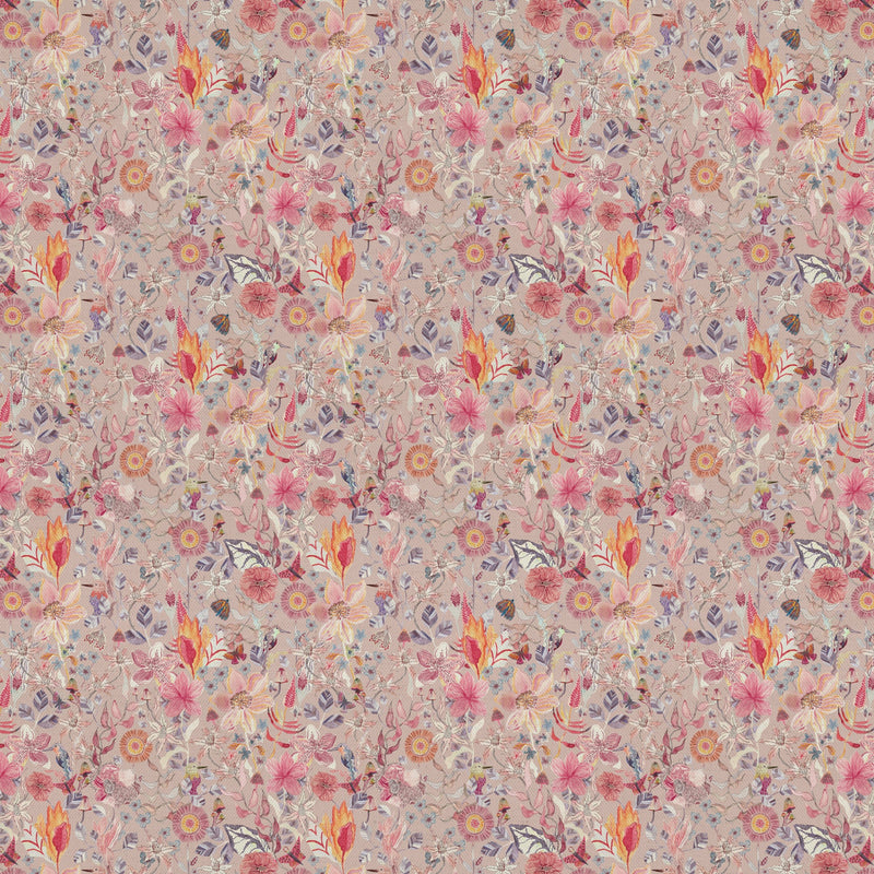 Primrose Fabric / Blush - Just Fabrics