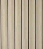 Baltimore Stripe FR Fabric / Stone / Navy - Just Fabrics