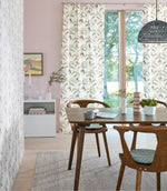 Crassula Fabric / Juniper / Lime / Moss - Just Fabrics