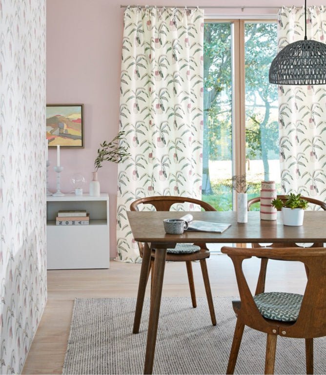 Crassula Fabric / Juniper / Lime / Moss - Just Fabrics