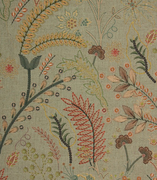 Sophie Fabric / Duck Egg - Just Fabrics