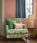 Pimpernel Fabric / Sap Green / Strawberry - Just Fabrics