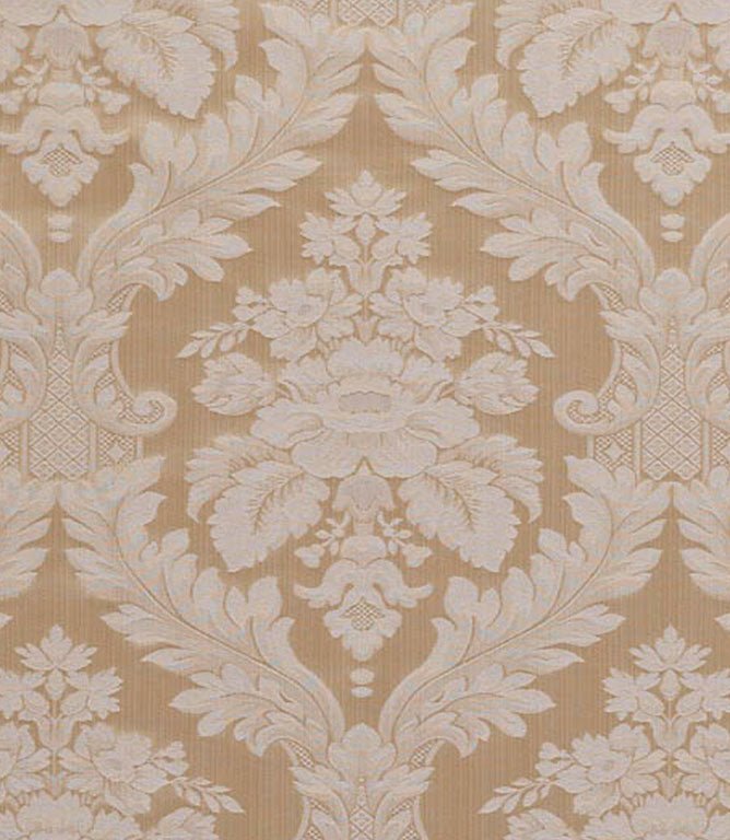 Montacote Damask FR Fabric / Champagne - Just Fabrics
