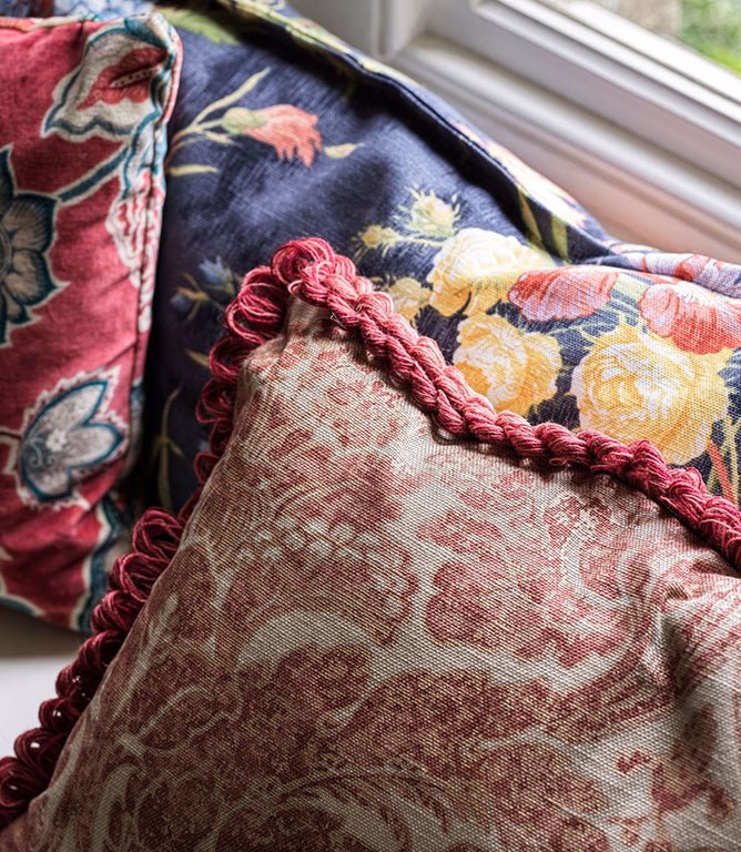 Courtney Fabric / Amber / Linen - Just Fabrics