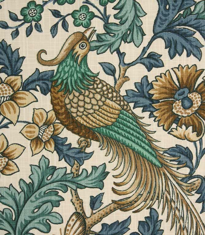 Oakmere Fabric / Verdigris - Just Fabrics