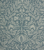Acorn Fabric / Blue - Just Fabrics