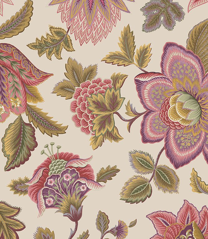 Manasi FR Fabric / Cerise - Just Fabrics