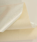 Superior Thermal Energy Reflecting Lining Fabric / Pale Ivory / Silver - Just Fabrics