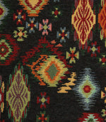 Bohemia Tapestry Fabric / Black - Just Fabrics