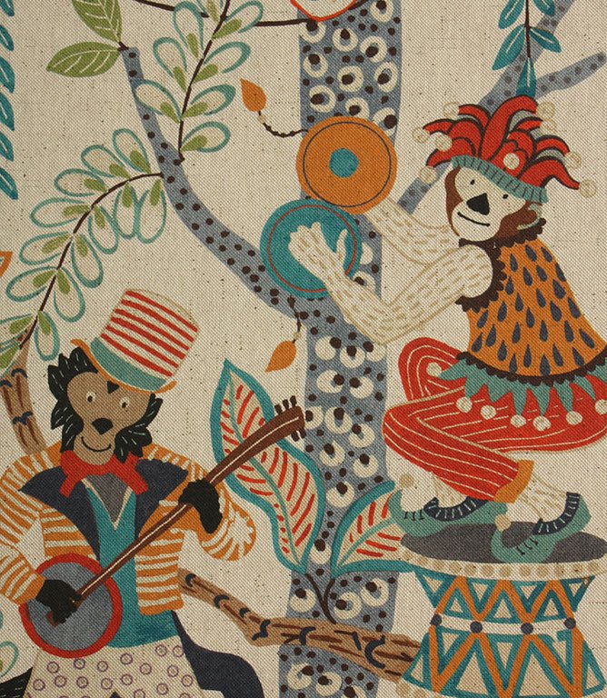 Treetop Symphony Fabric / Multi - Just Fabrics