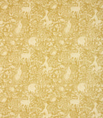 Forest Matt PVC Fabric / Ochre - Just Fabrics