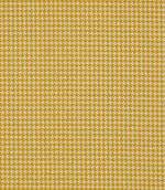 Houndstooth FR Fabric / Ochre - Just Fabrics