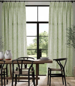 Standen Fabric / Leaf Green - Just Fabrics