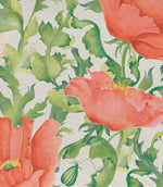 Valeria Clearance Fabric / Scarlet - Just Fabrics