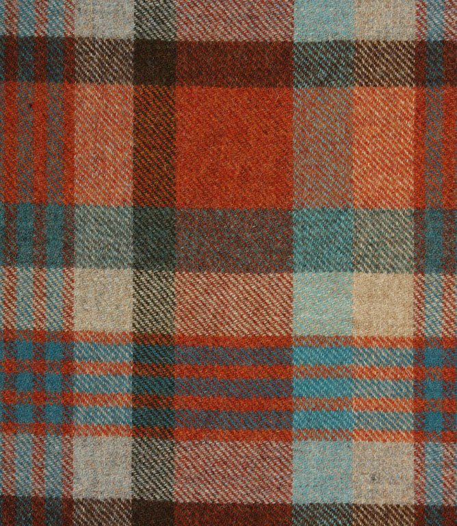 Melbourne Wool Fabric / Brick - Just Fabrics