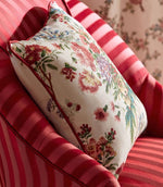 Lakeland Paradis Fabric / Walnut - Just Fabrics