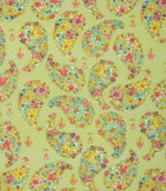 Rafiya Lomond Fabric / Summer / Pistachio - Just Fabrics