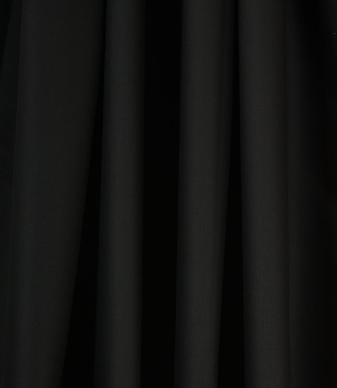 Coloured Linings Fabric / Black - Just Fabrics