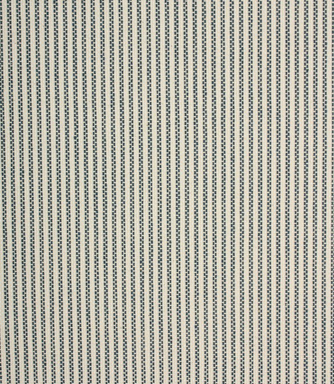 Highbury Stripe Fabric / Indigo - Just Fabrics