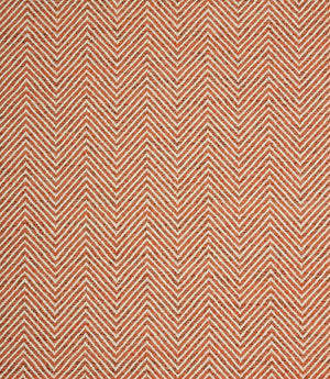 Kingham Herringbone Fabric / Terracotta