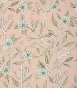 Yamuna Fabric / Rosewood Cream - Just Fabrics