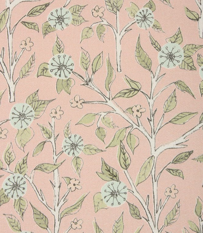 Yamuna Fabric / Rosewood Cream - Just Fabrics