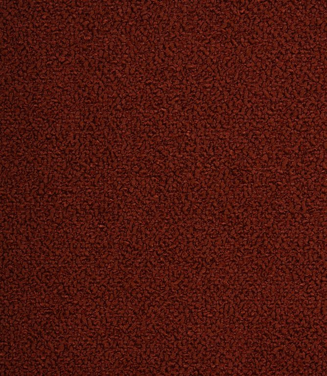 Ethena Boucle FR Fabric / Rust - Just Fabrics